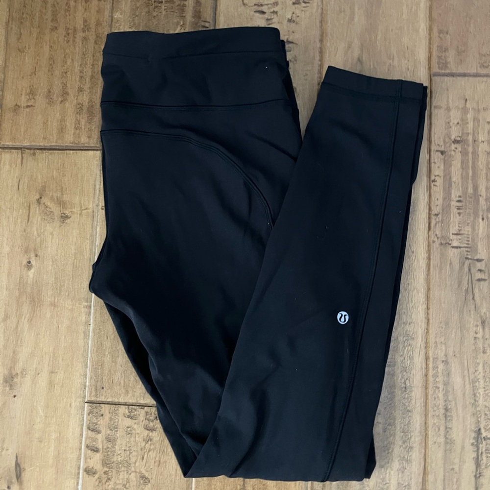 Black Lululemon leggings size 12